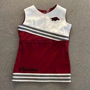 Arkansas Razorback Toddler Cheerleader Outfit
